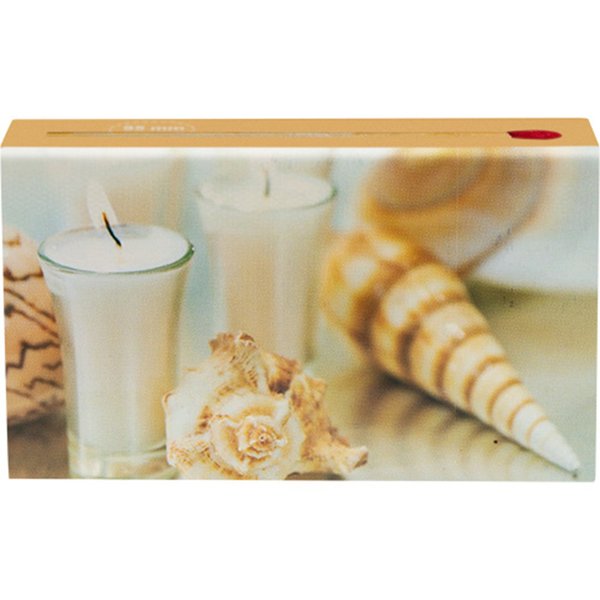 XL Streichholzschachteln Kerzen Motive: 8 x 45er Packungen / 96mm Streichhölzer