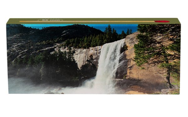 XL Streichholzschachteln Landschaft Motive: 8 x 45er Packungen / 96mm Natur/Wasserfall